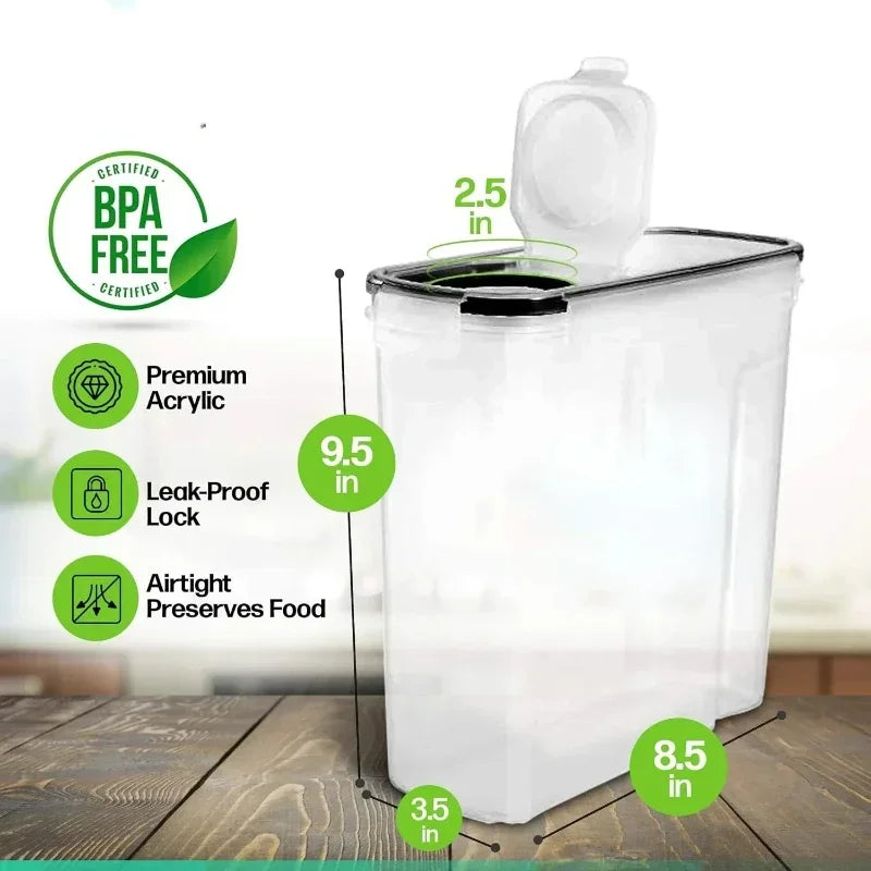 Stackable Food Storage Containers with Lids - Image 6