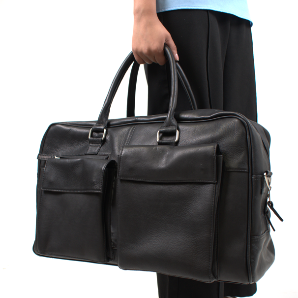 Prime Time Leather Duffel Bag - Image 8
