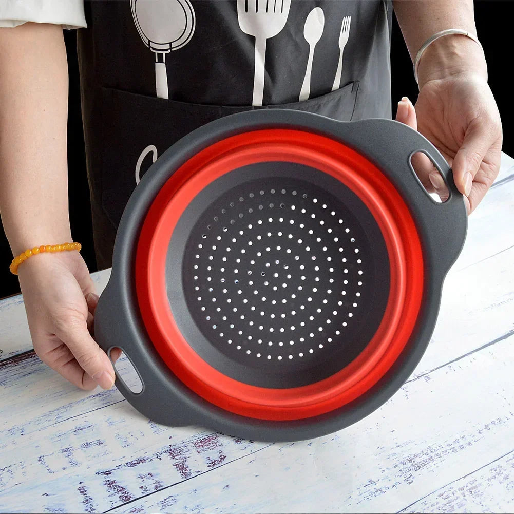 Silicone Folding Drain Basket - Image 12