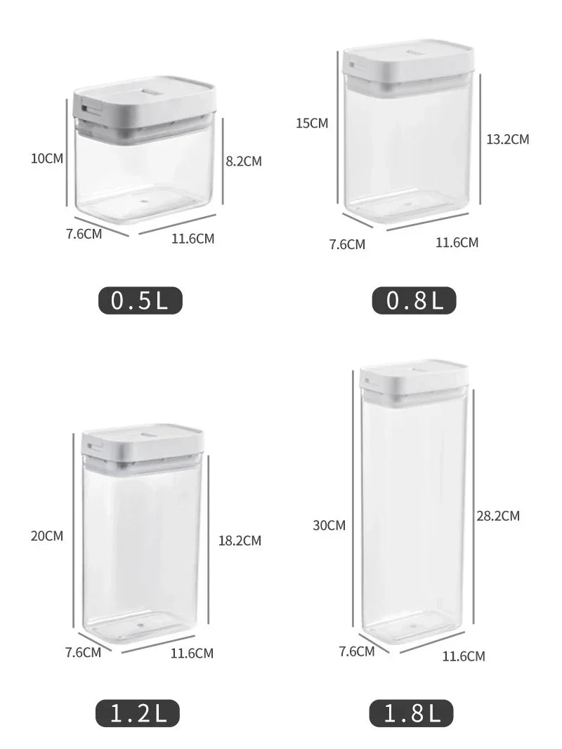 Transparent Pasta Storage Box - Image 13
