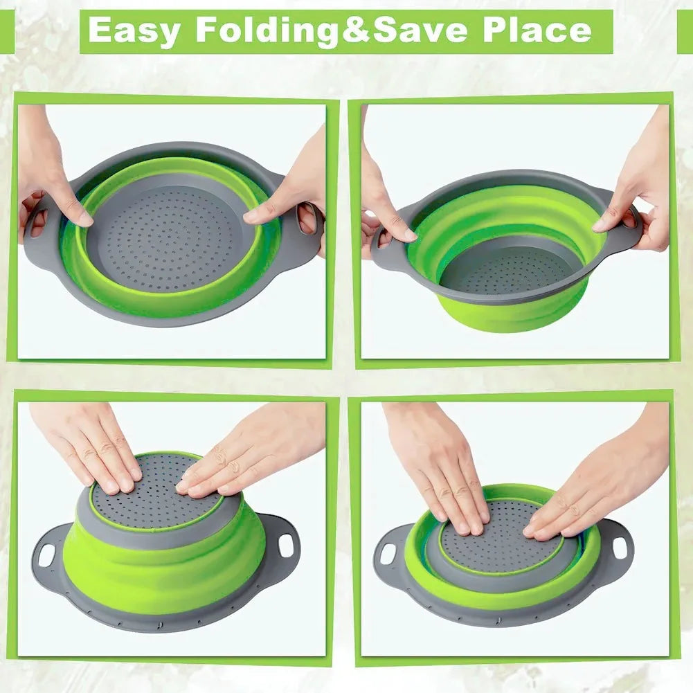 Silicone Folding Drain Basket - Image 5