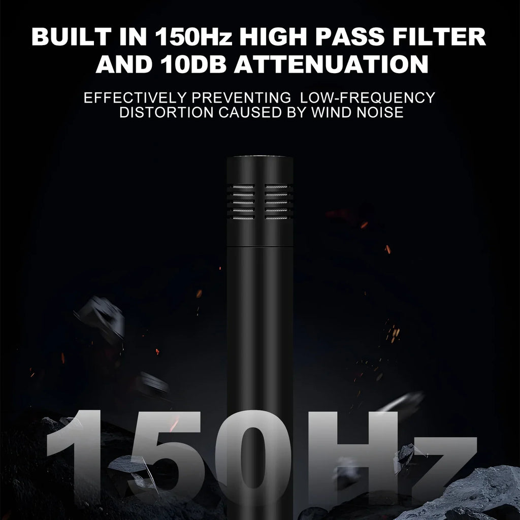 C02 Champagne Colored Metal Condenser Microphone - Image 6