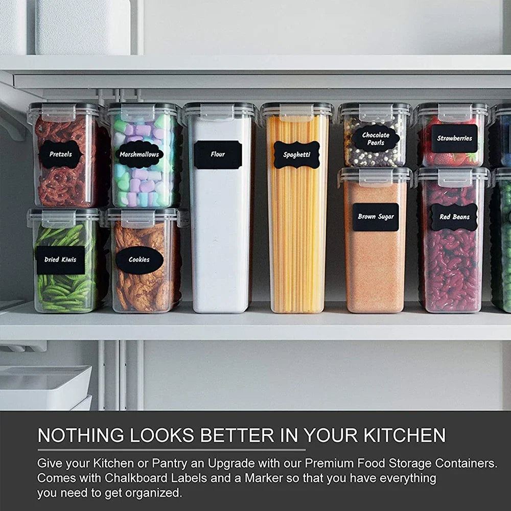 5Pcs Food Storage Containers with Lids - Image 14