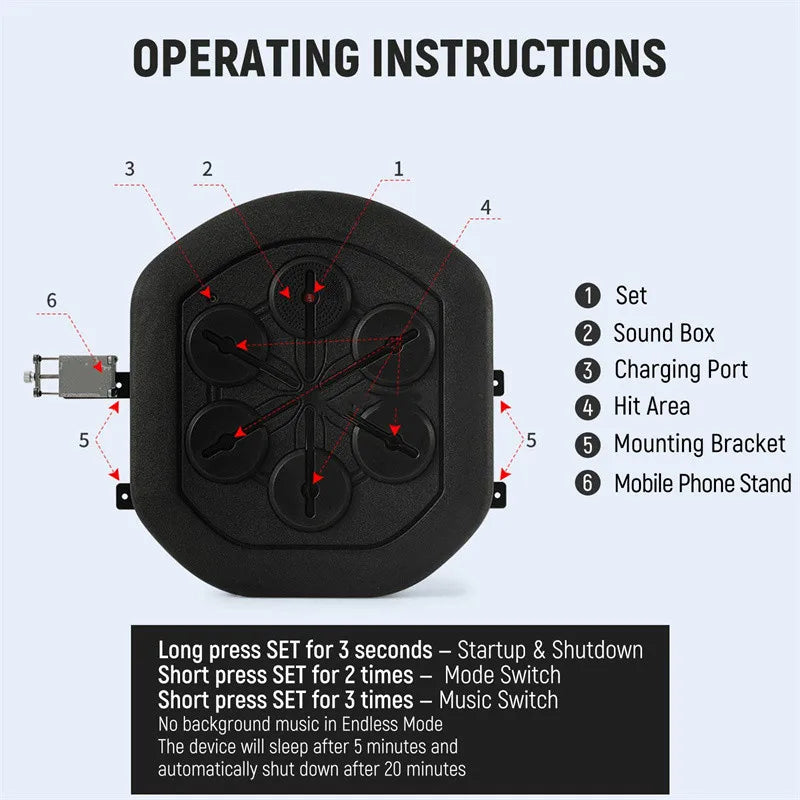 Smart Music Boxing Machine - Image 4