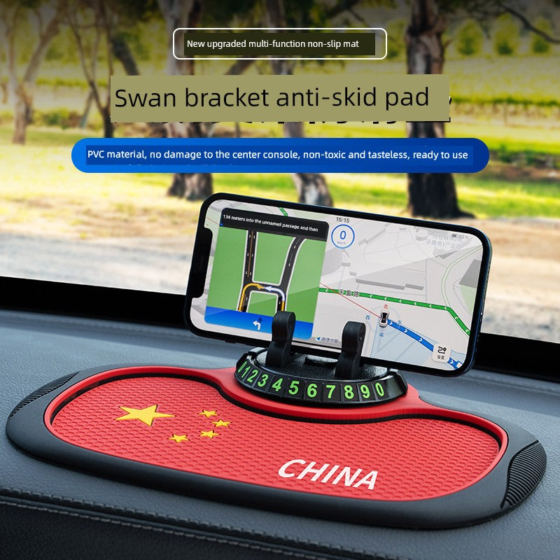 Suction Dashboard Car Mount - B- 25 Flag★With parking card