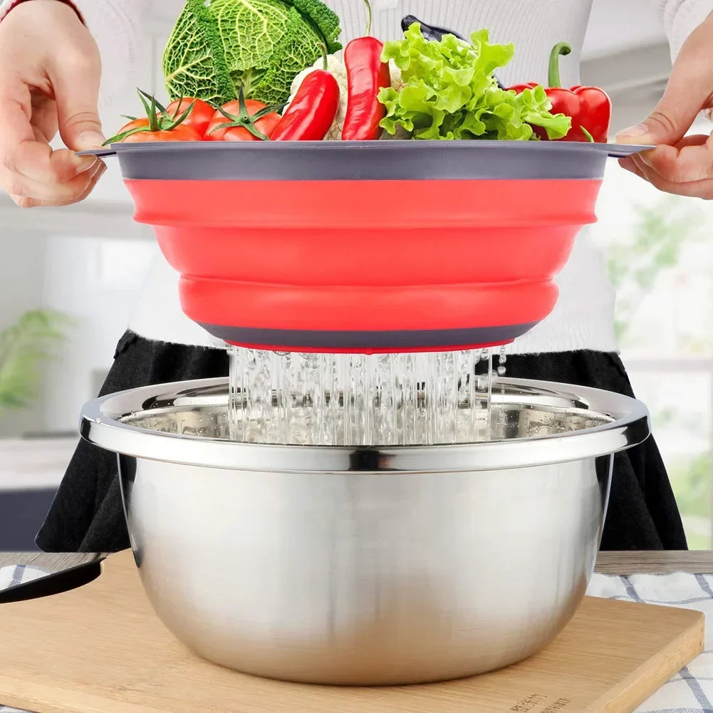 Silicone Folding Drain Basket - Image 9