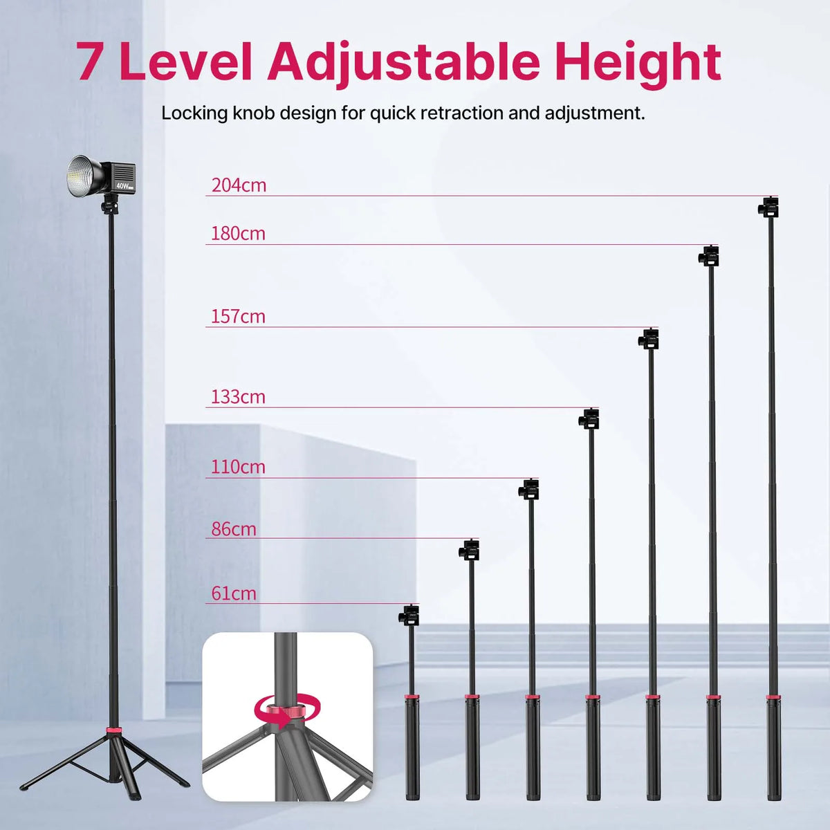 Ulanzi MT-79 2M Portable Universal Tripod - Image 3