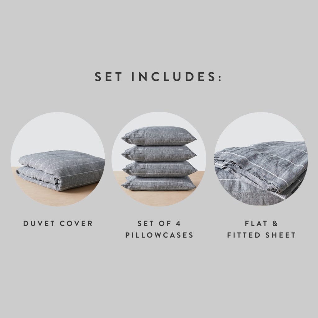 Stonewashed Linen Bed Bundle - Image 24