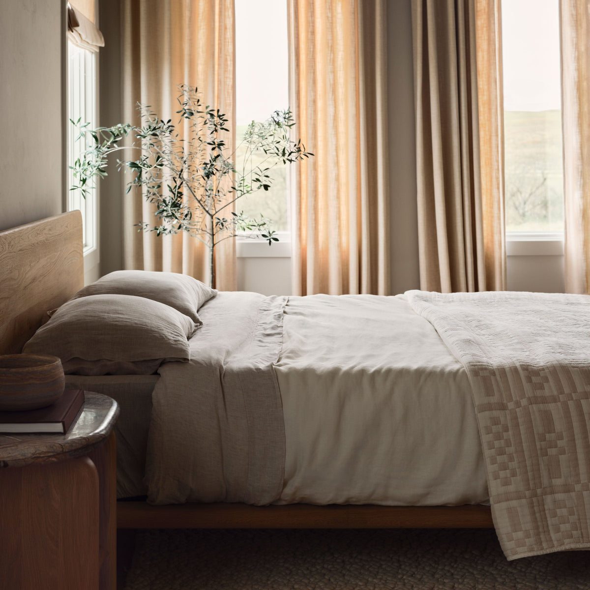 Stonewashed Linen Duvet Cover - Image 81