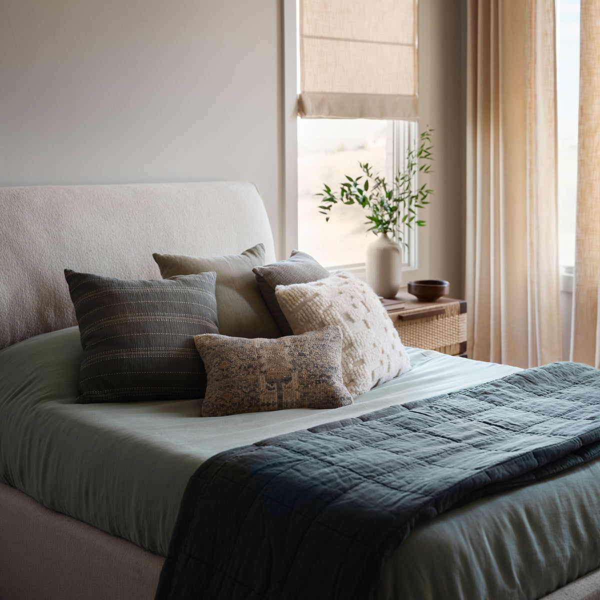 Stonewashed Linen Duvet Cover - Image 40