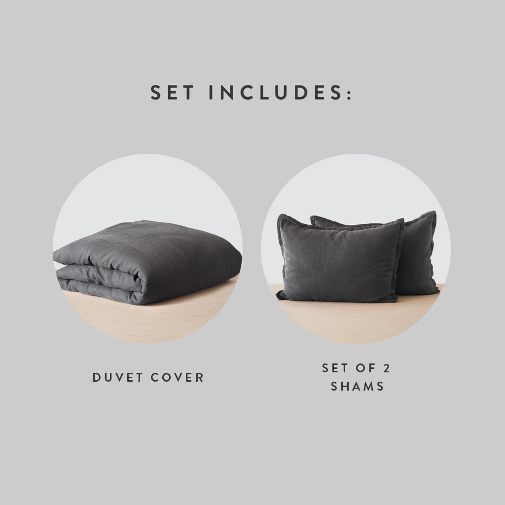 Stonewashed Linen Duvet Cover - Image 96