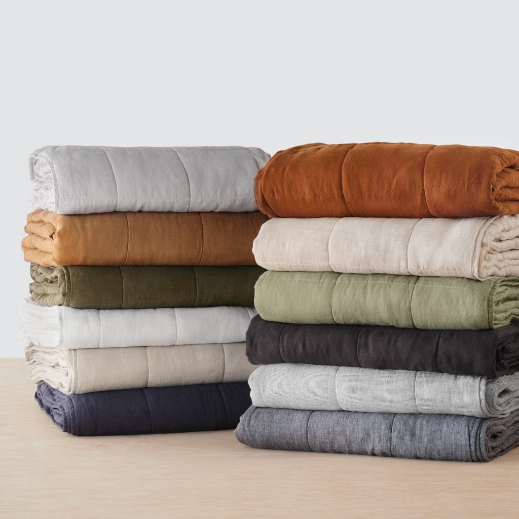 QA | Stonewashed Linen Quilt - Image 13