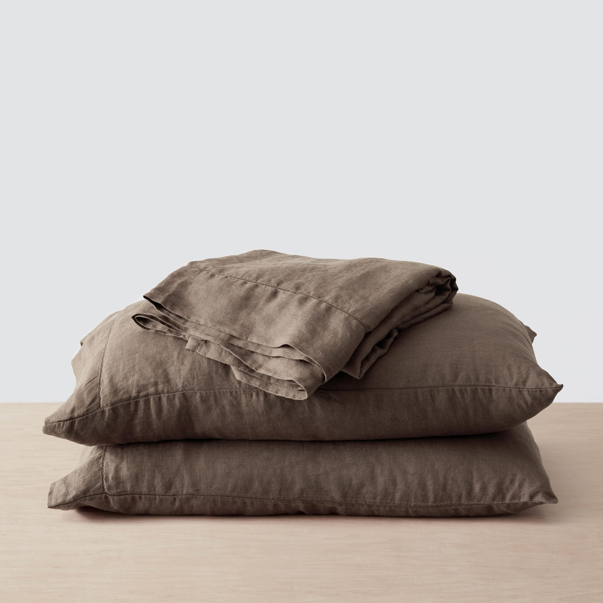 Stonewashed Linen Sheet Set - Image 14