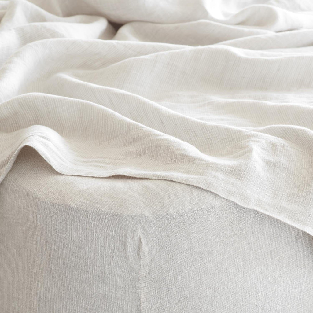 Stonewashed Linen Sheet Set - Image 47