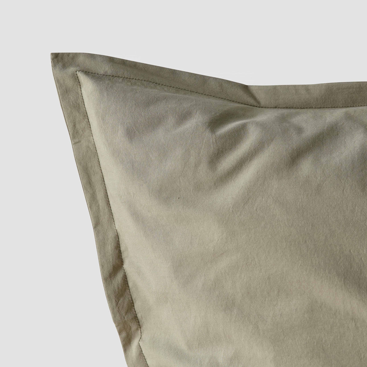 Stonewashed Organic Cotton Percale Shams - Image 11