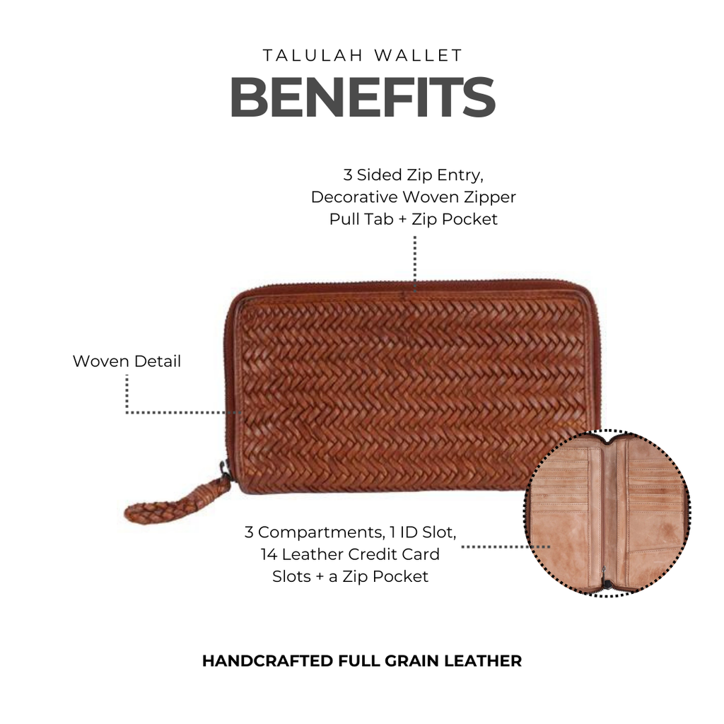 Talulah Leather Wallet - Image 9