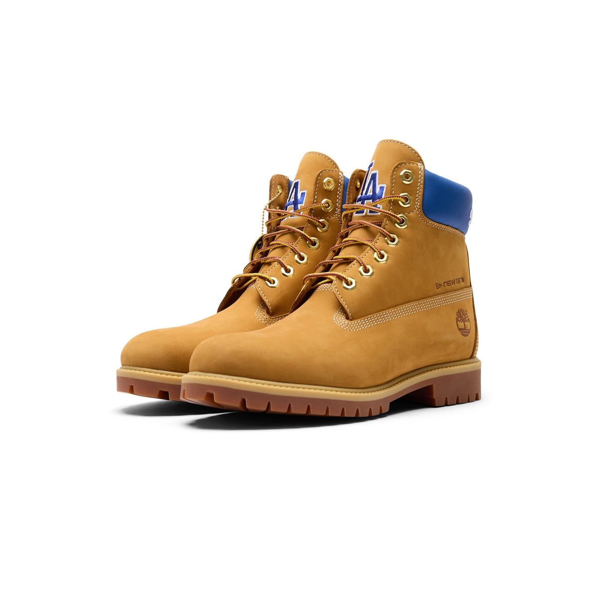 Timberland x New Era x Dodgers 6-Inch Waterproof Boot (Wheat Dodgers) - Image 4