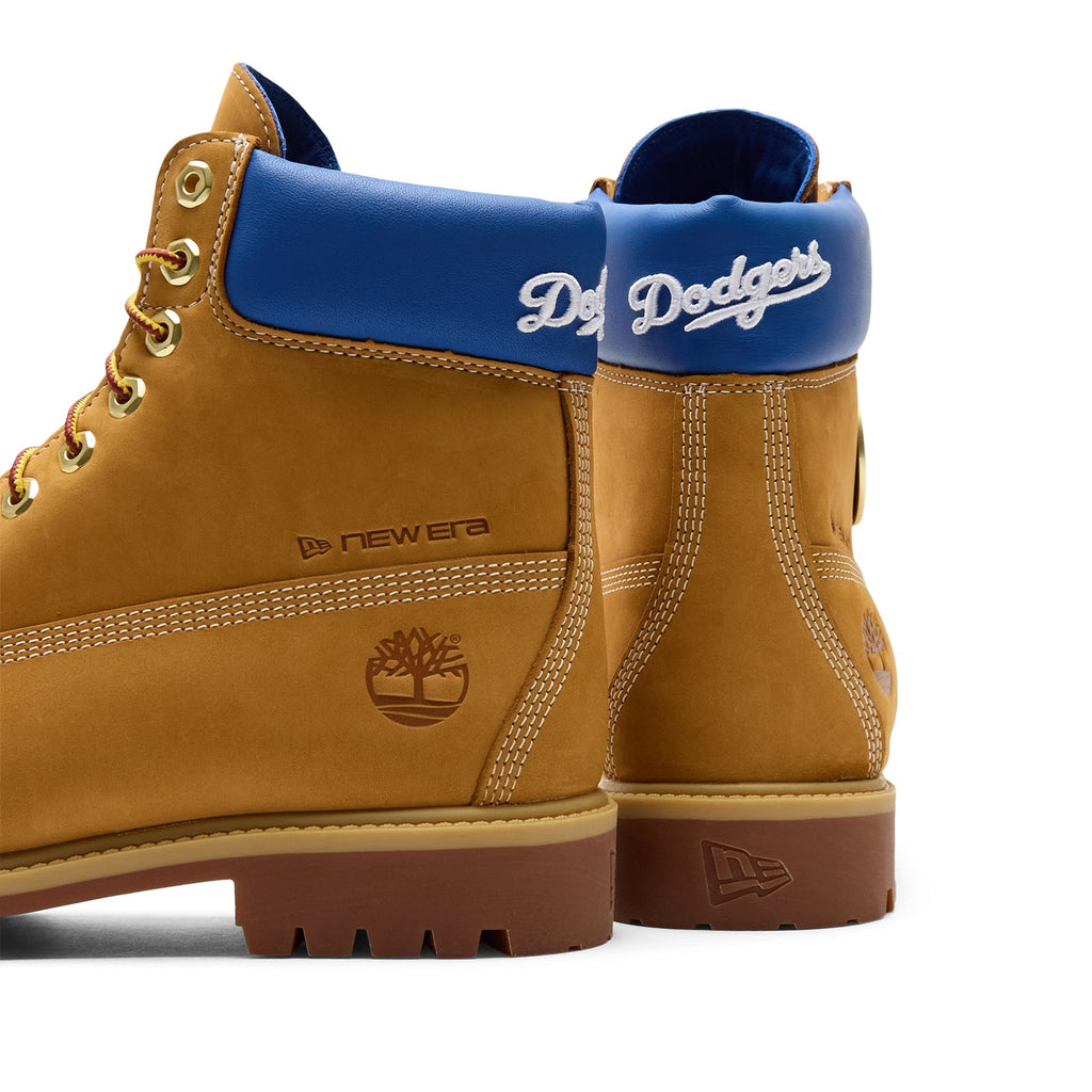Timberland x New Era x Dodgers 6-Inch Waterproof Boot (Wheat Dodgers) - Image 3