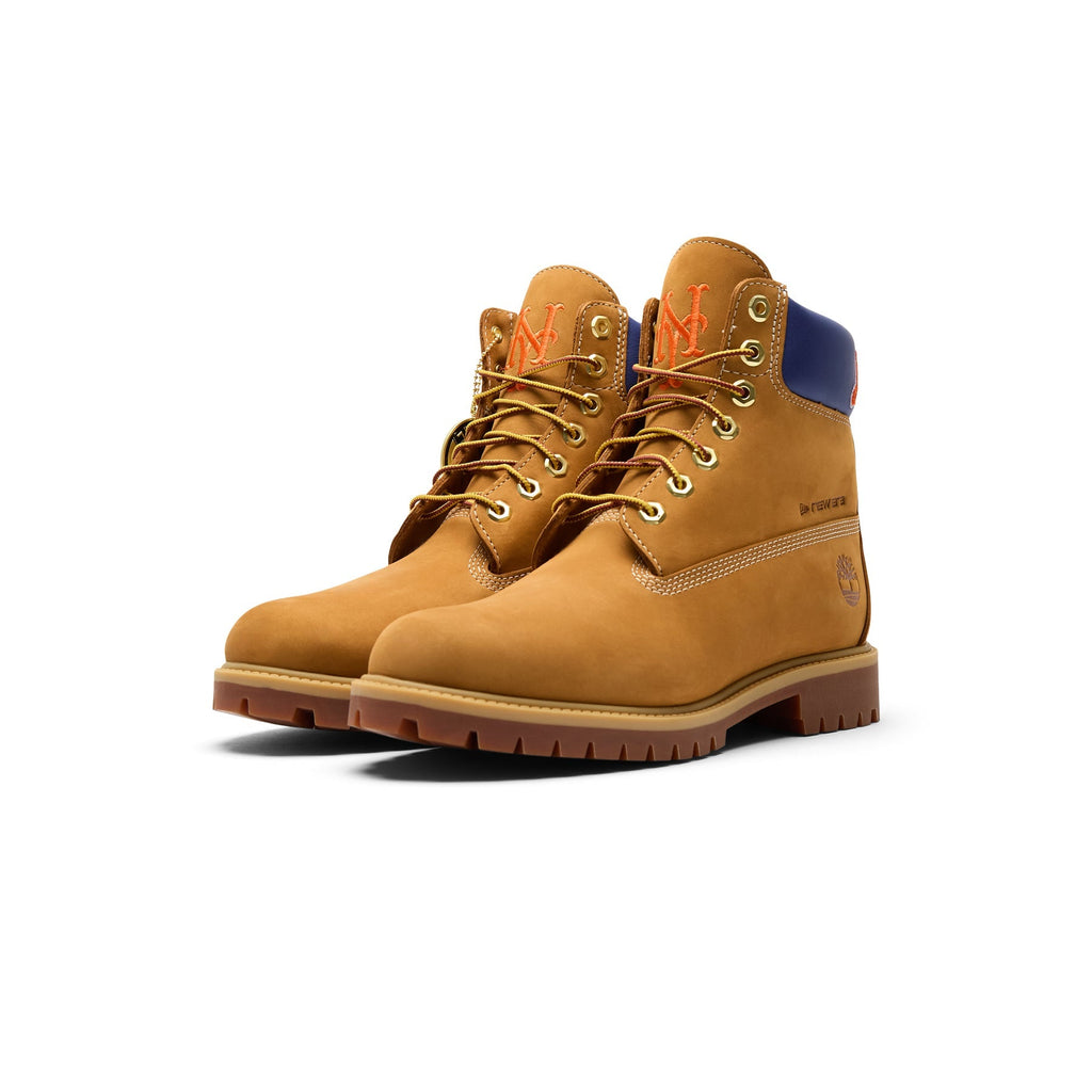 Timberland x New Era x Mets 6-Inch Waterproof Boot (Wheat Mets) - Image 4