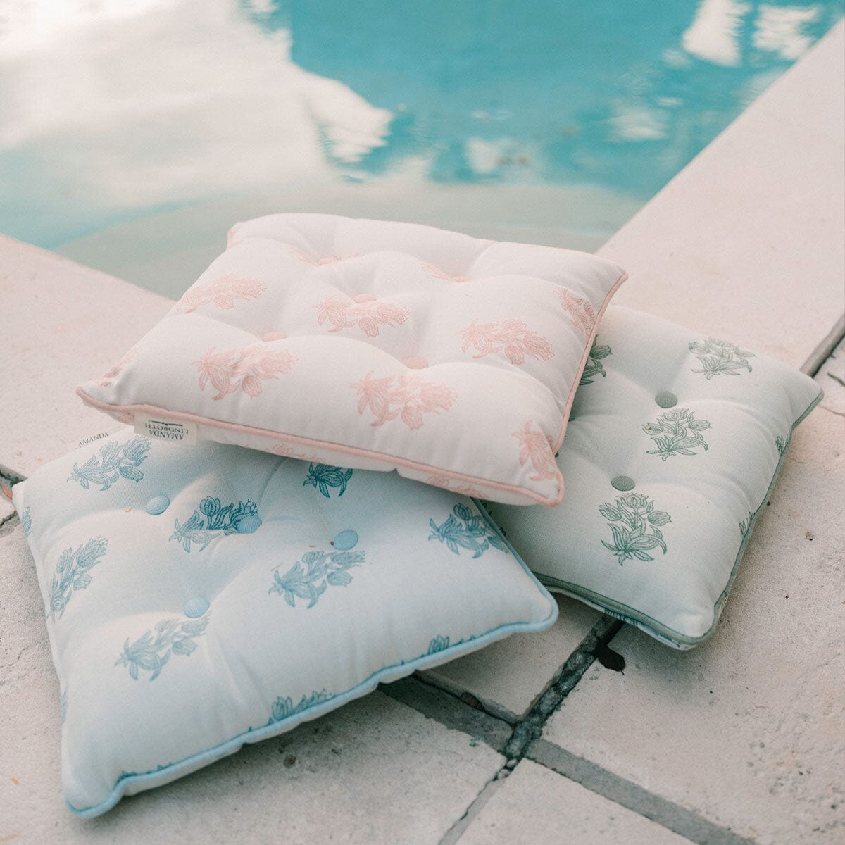 The Small Square Throw Pillow by Amanda Lindroth - Image 2