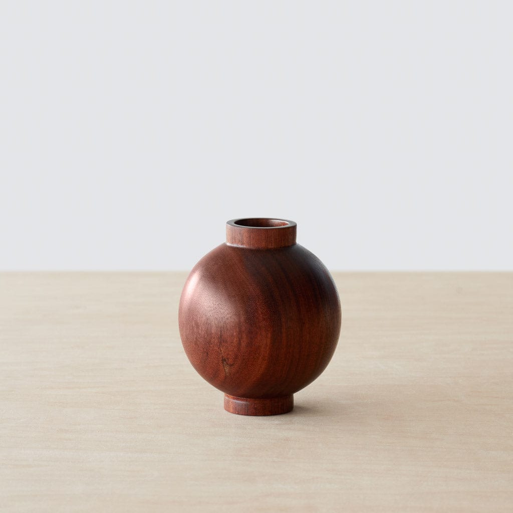 Tikal Wood Bud Vase - Image 2
