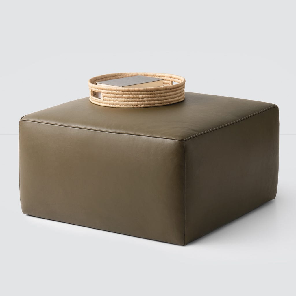 Torres Square Leather Ottoman - Medium & Large - Image 19