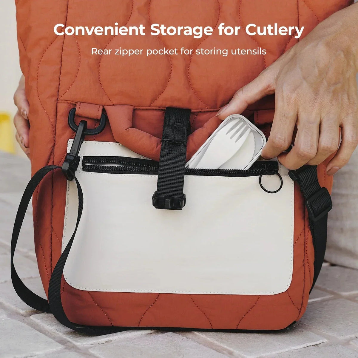 (FREE GIFT) Paz Roll Top Lunch Bag - Image 7