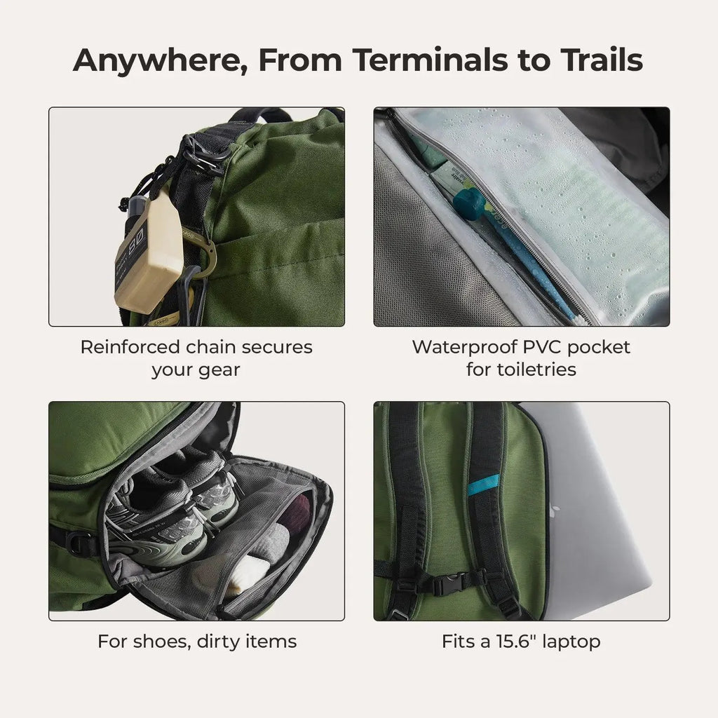 Paz 43L Duffle Backpack - Image 5