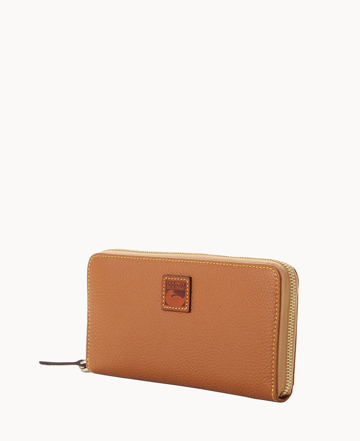 Pebble Grain Large Zip Around Wristlet - Image 41
