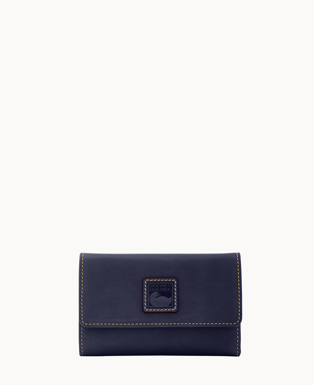 Florentine Flap Wallet - Navy