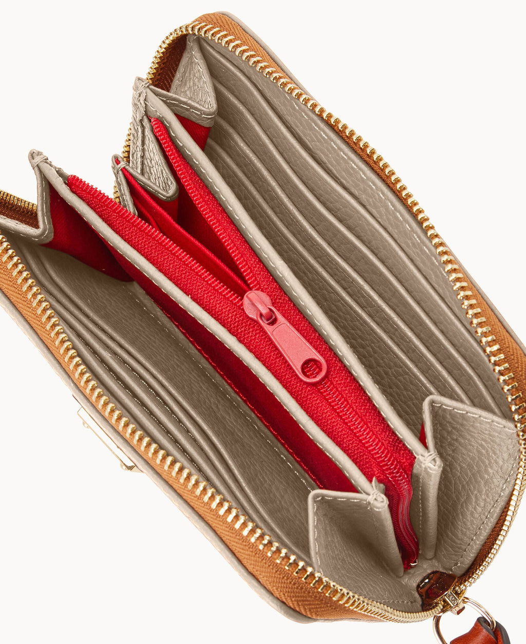 Pebble Grain Medium Zip Around Wallet - Image 18