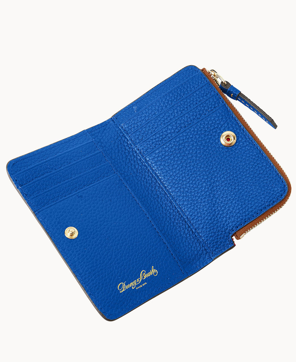 Pebble Grain Zip Credit Card Wallet 14 - Image 69