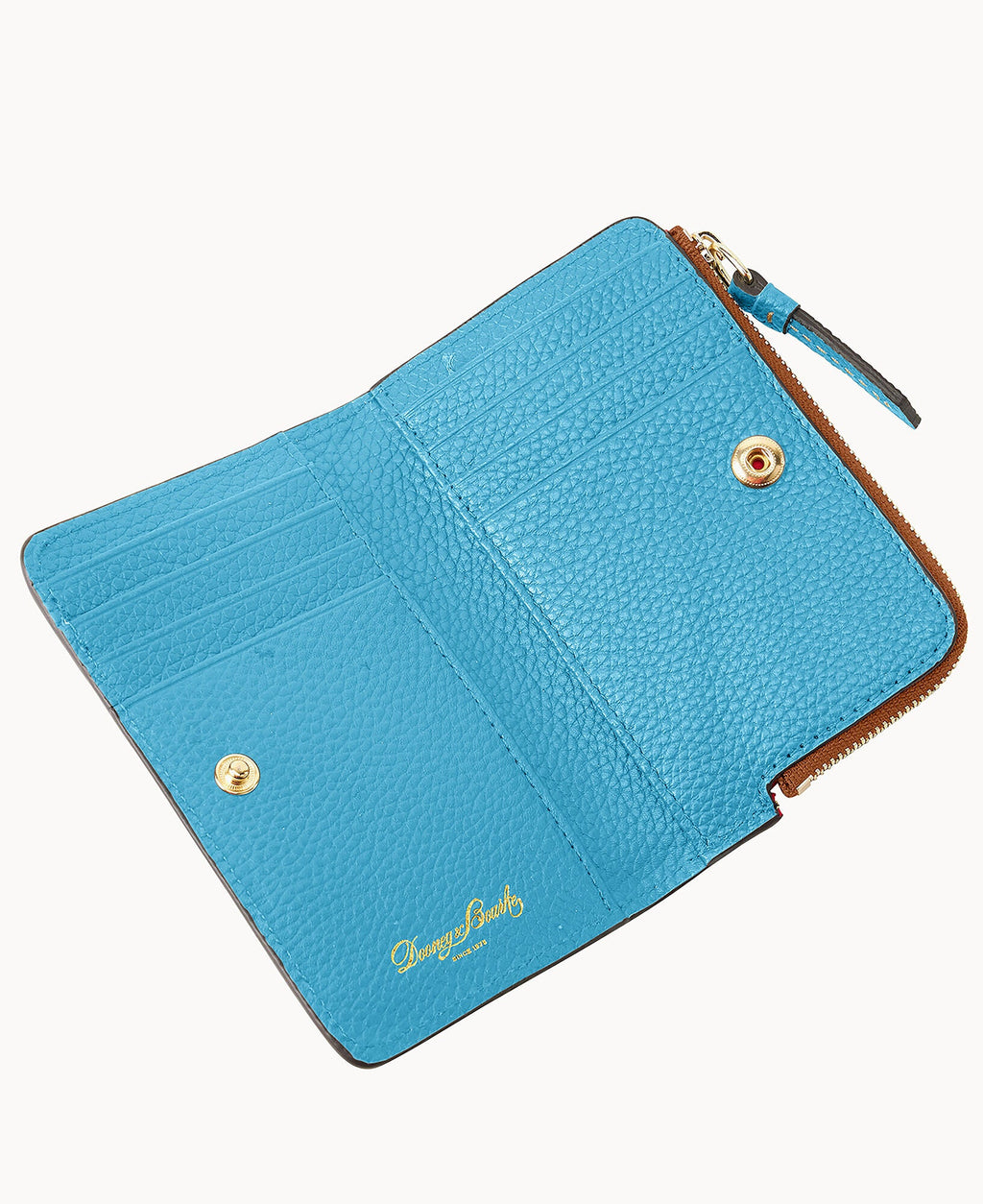Pebble Grain Zip Credit Card Wallet 14 - Image 81