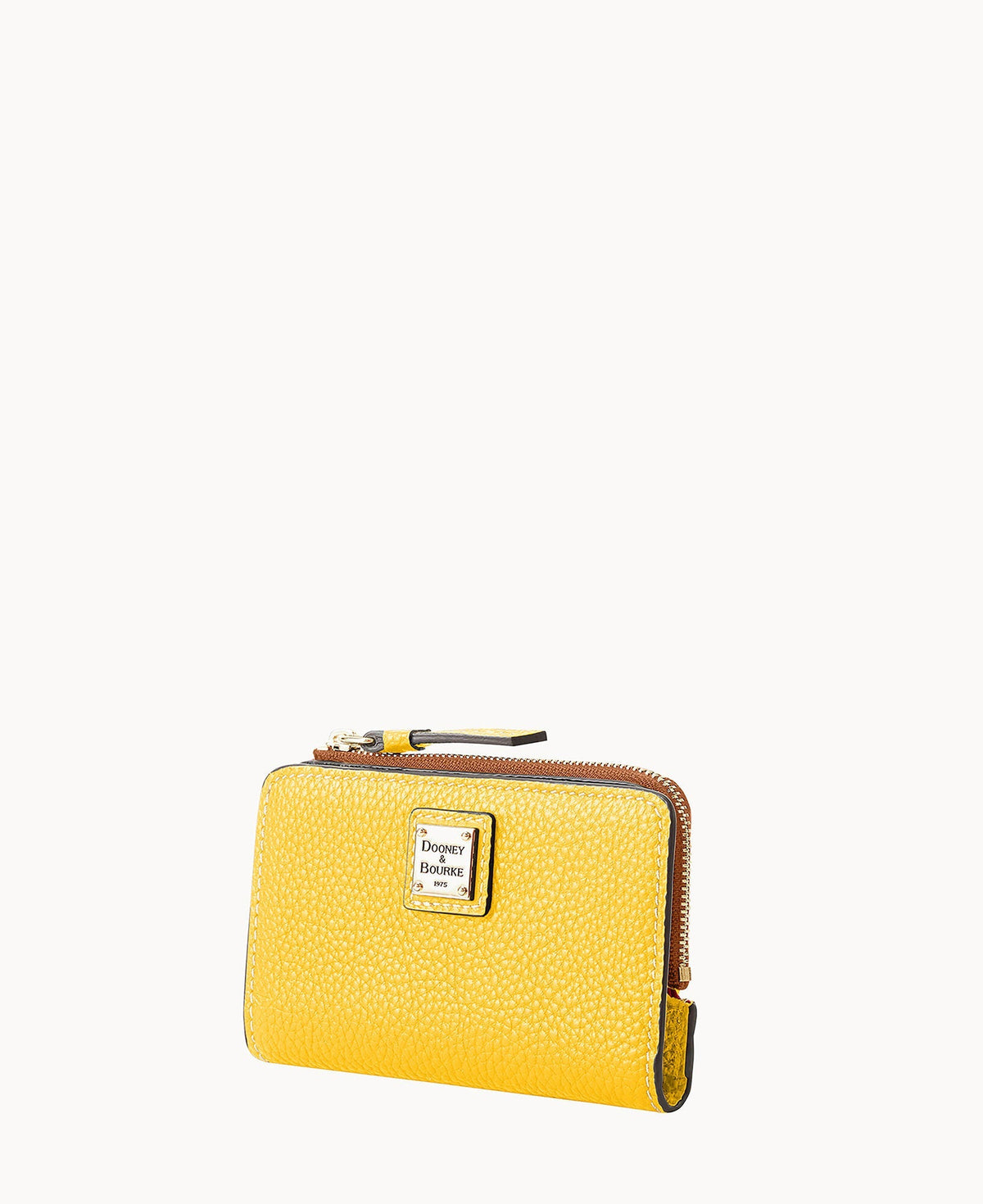 Pebble Grain Zip Credit Card Wallet 14 - Image 83