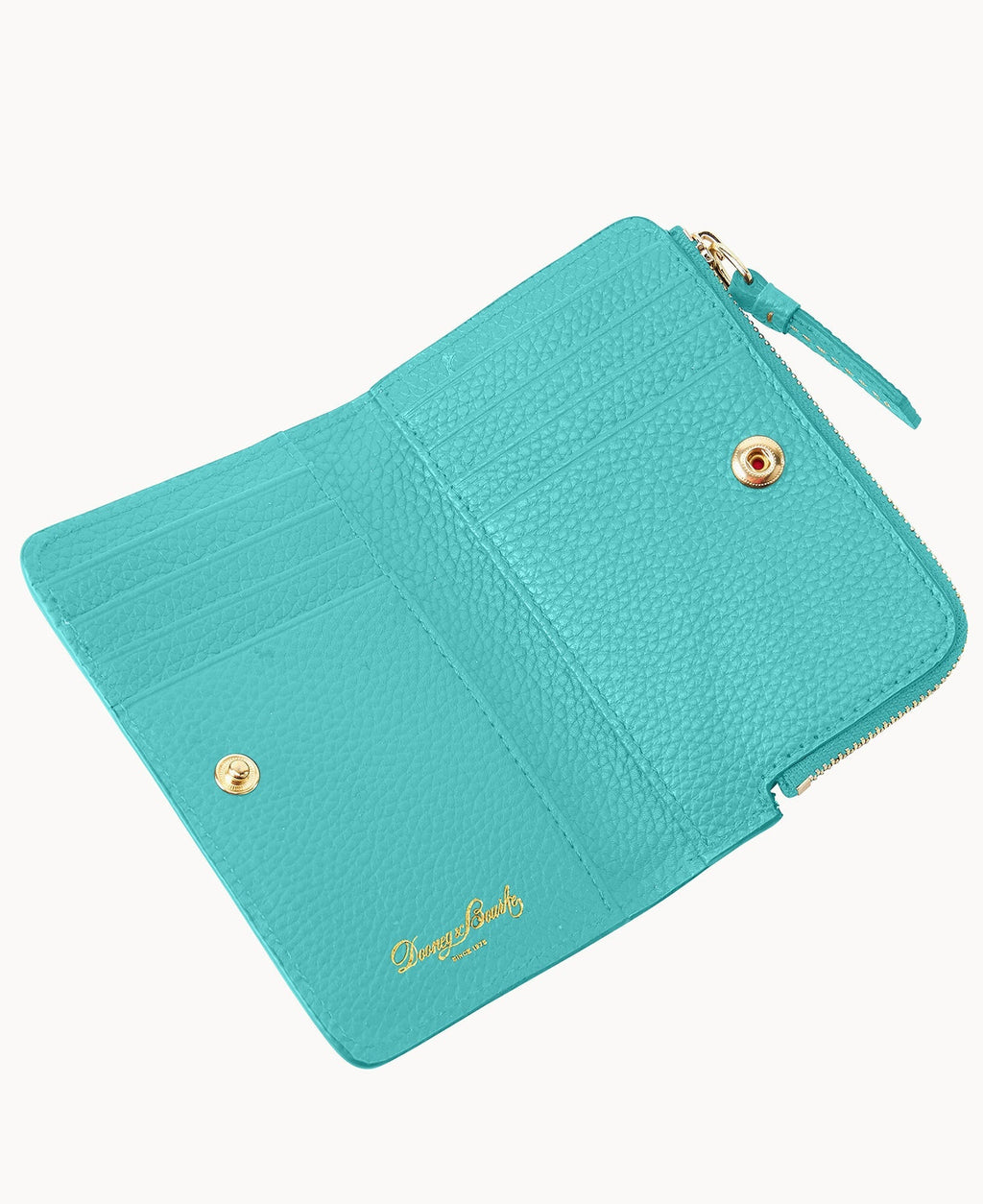Pebble Grain Zip Credit Card Wallet 14 - Image 66
