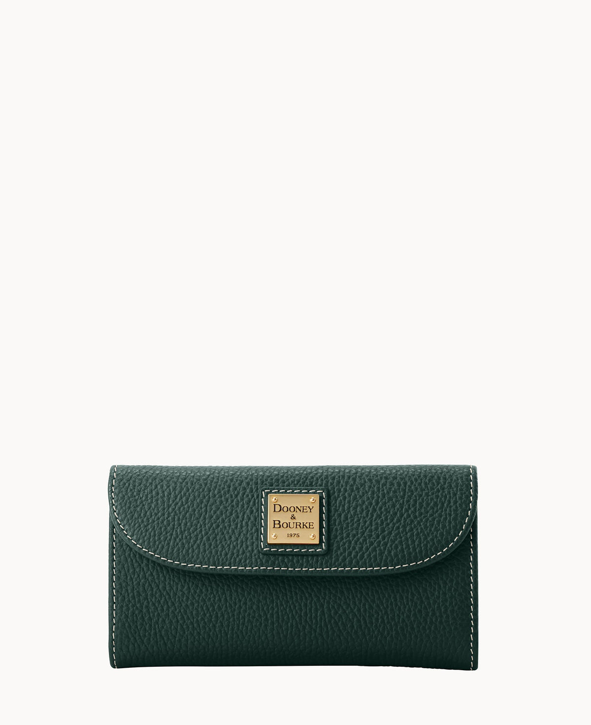 Lucca Leather Continental Clutch - Ivy