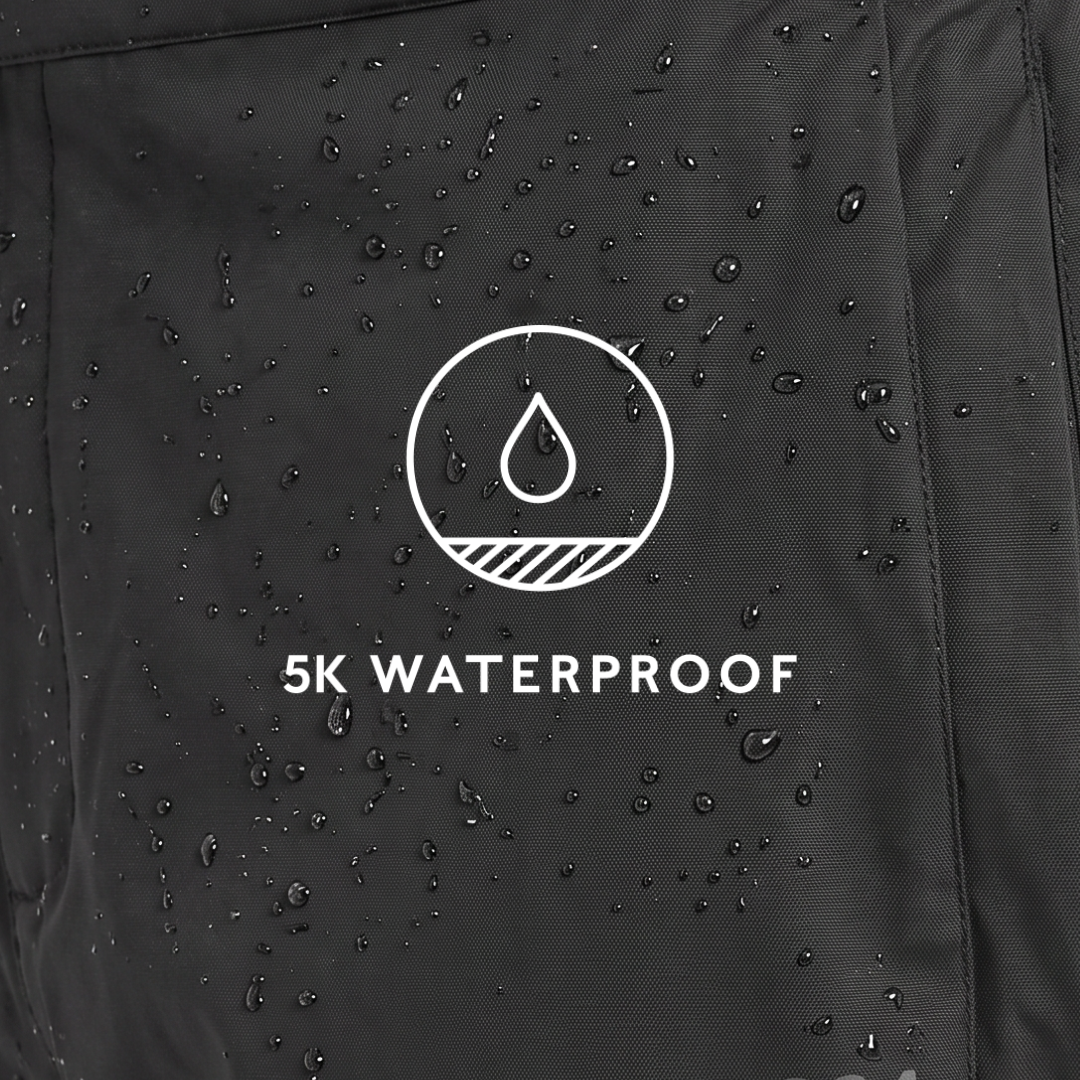 Wigton Mens Waterproof Trousers Regular - Black - Image 5
