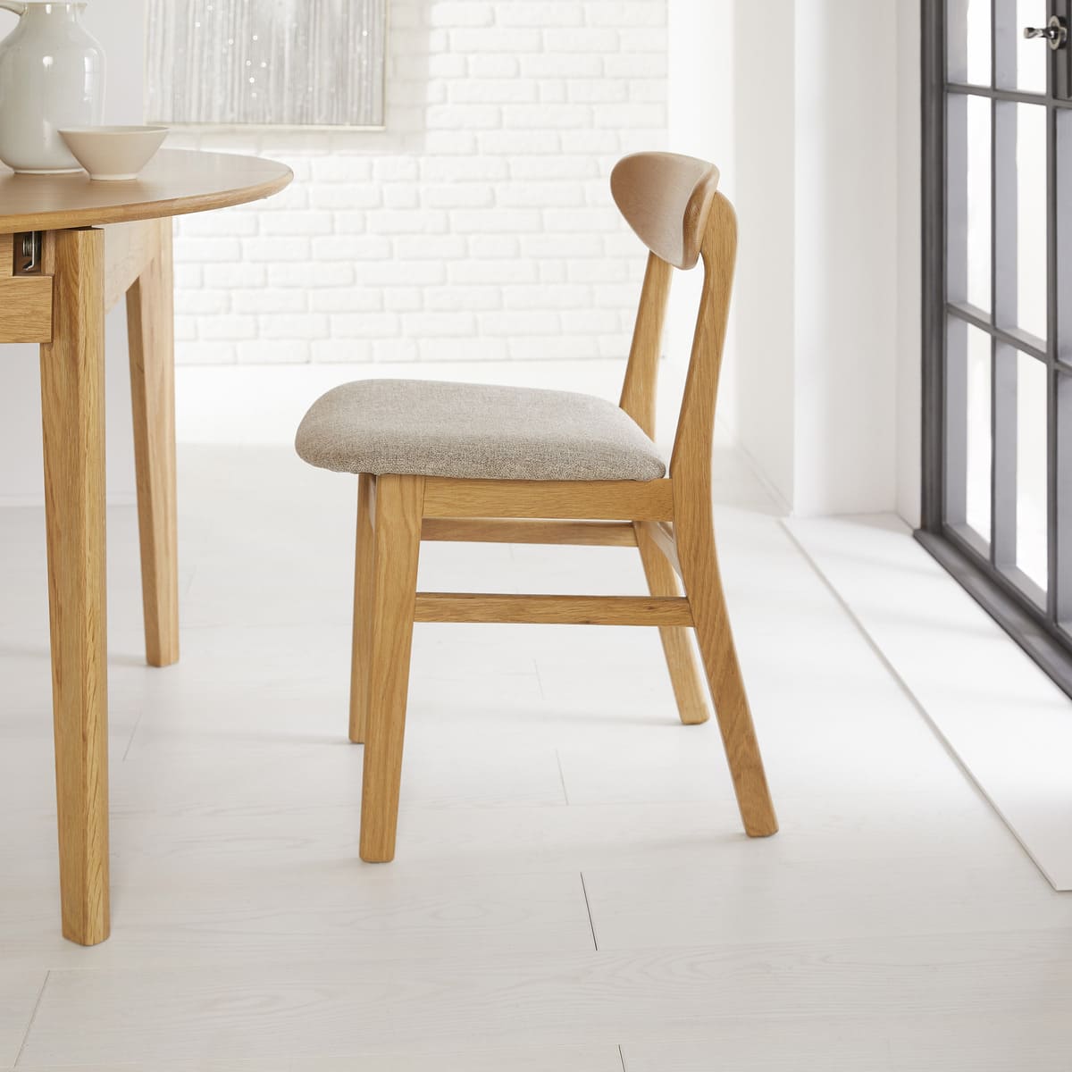 Wright Oak Dining Chair (Set of 2) - Image 4