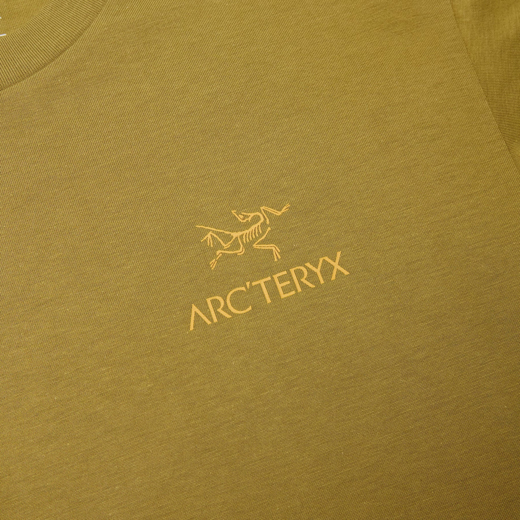 Arc'teryx Kragg SL Cotton Bird Word SS M (Bracken/Larch) - Image 4