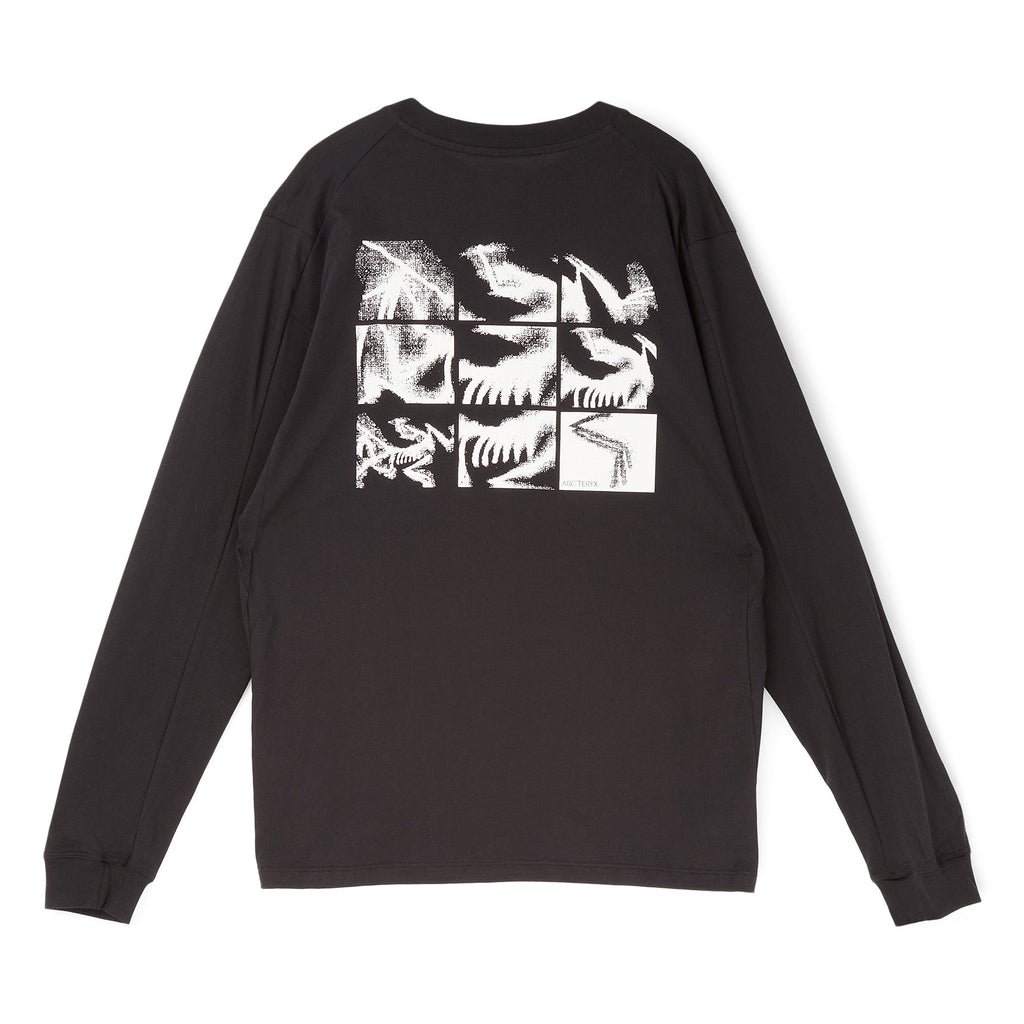 Arc'teryx Kragg SL Cotton Bird Tile LS M (Black / Arctic Silk) - Image 2