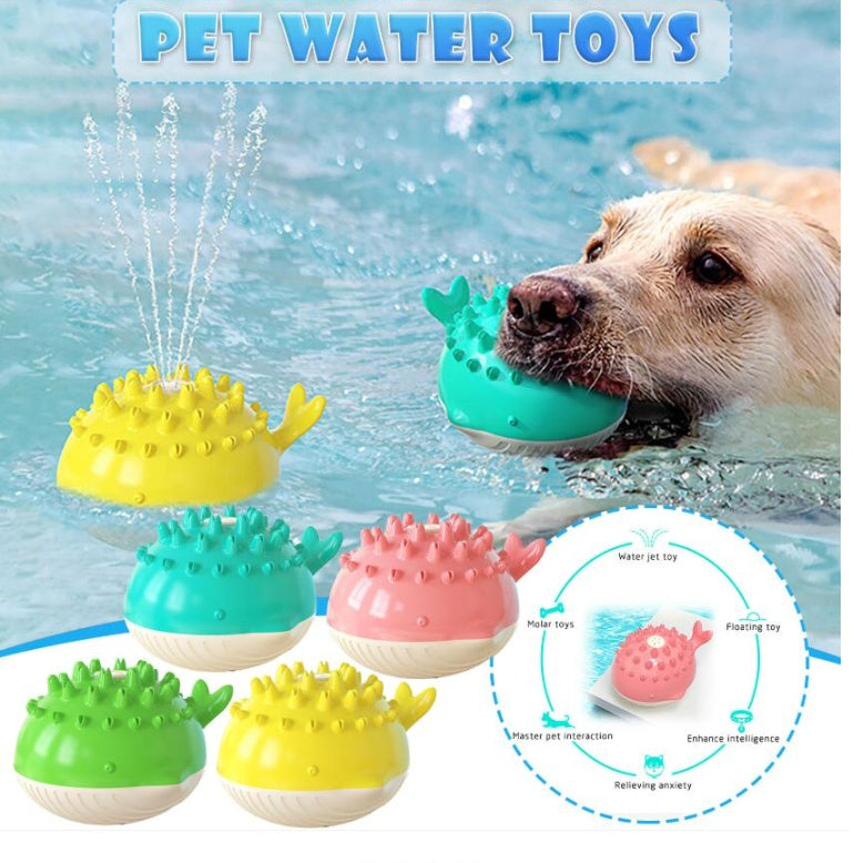 Electric Floating Water Spray Dog Toy - Image 2