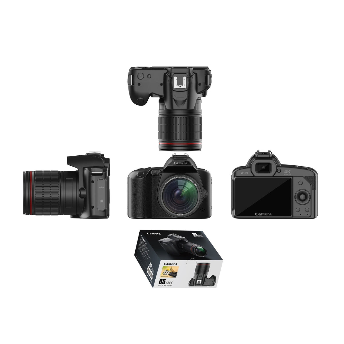 Million Pixels D5 HD Wifi Digital Camera - Image 5
