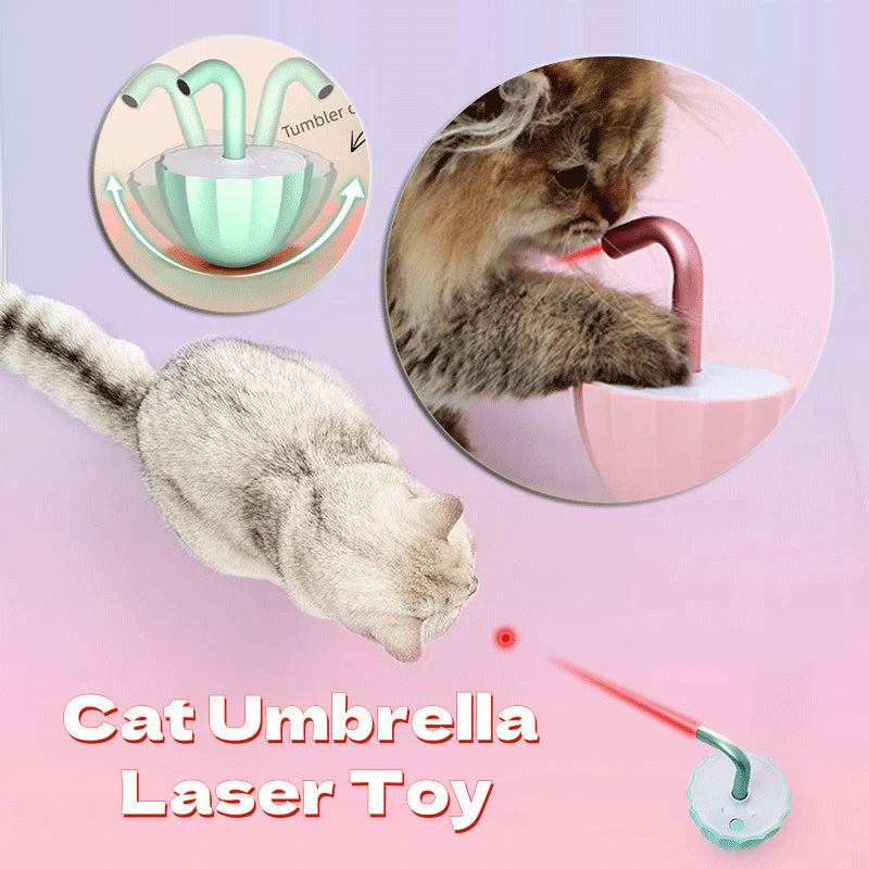 Smart Umbrella Laser Cat Toy
