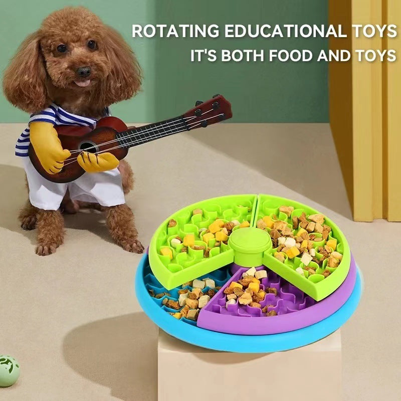 Slow Food Bowl with Puzzle Feeder - Image 2