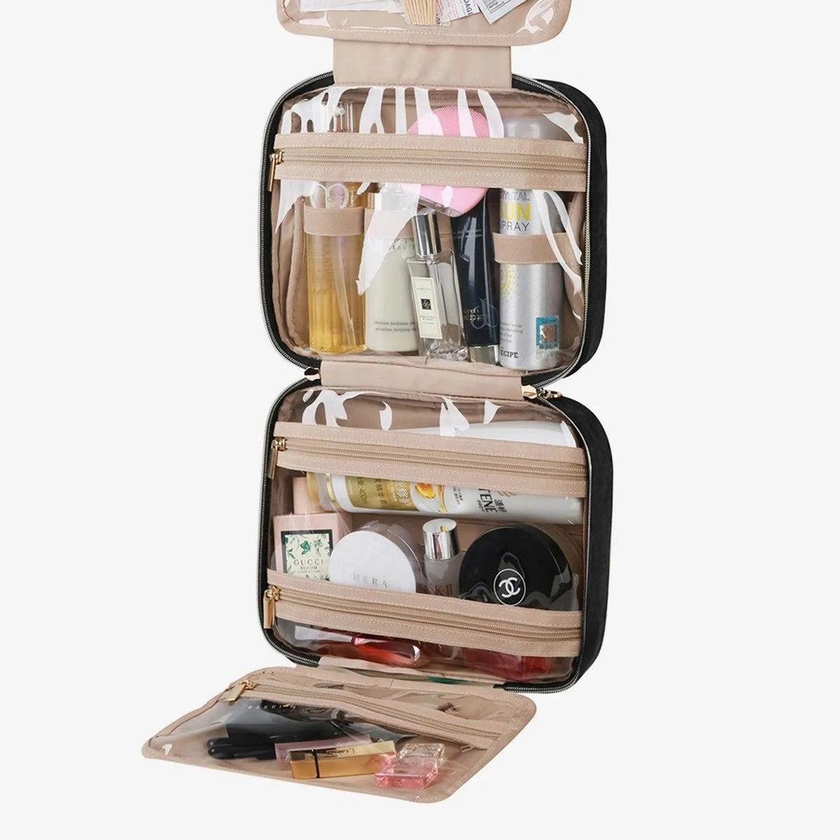 Bonchemin Black The Space Saver Toiletry Bag - Image 4