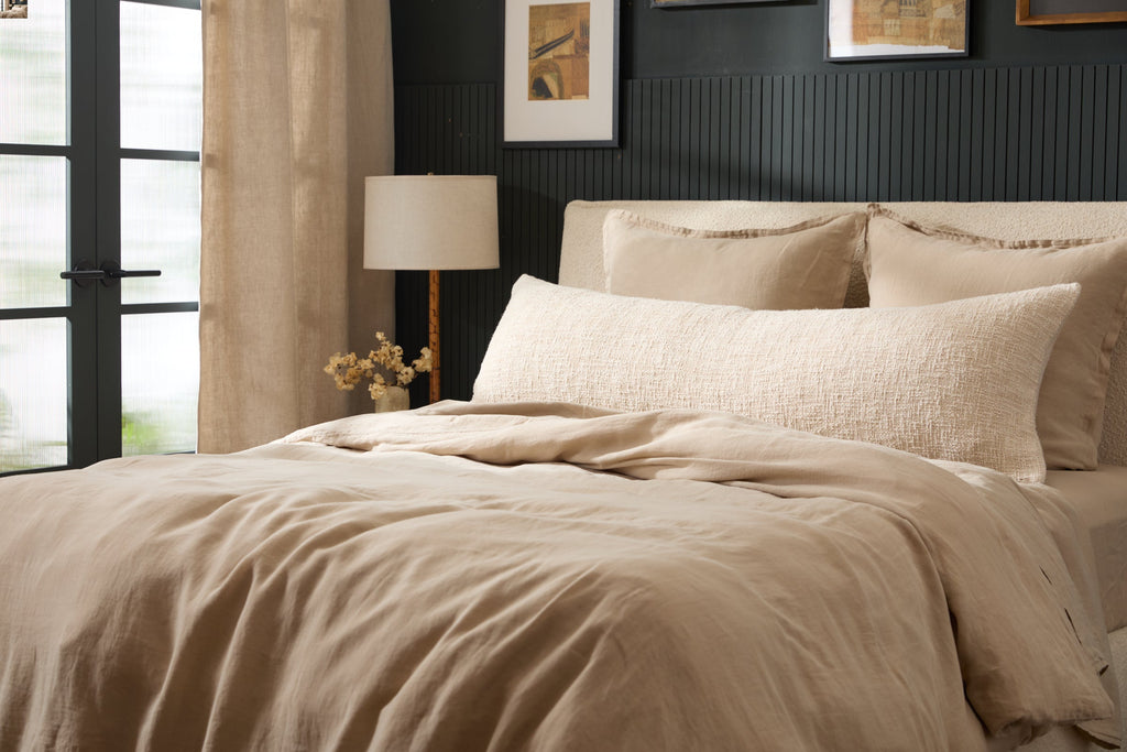 Boucle Body Pillow Cover (Cream) - Image 2