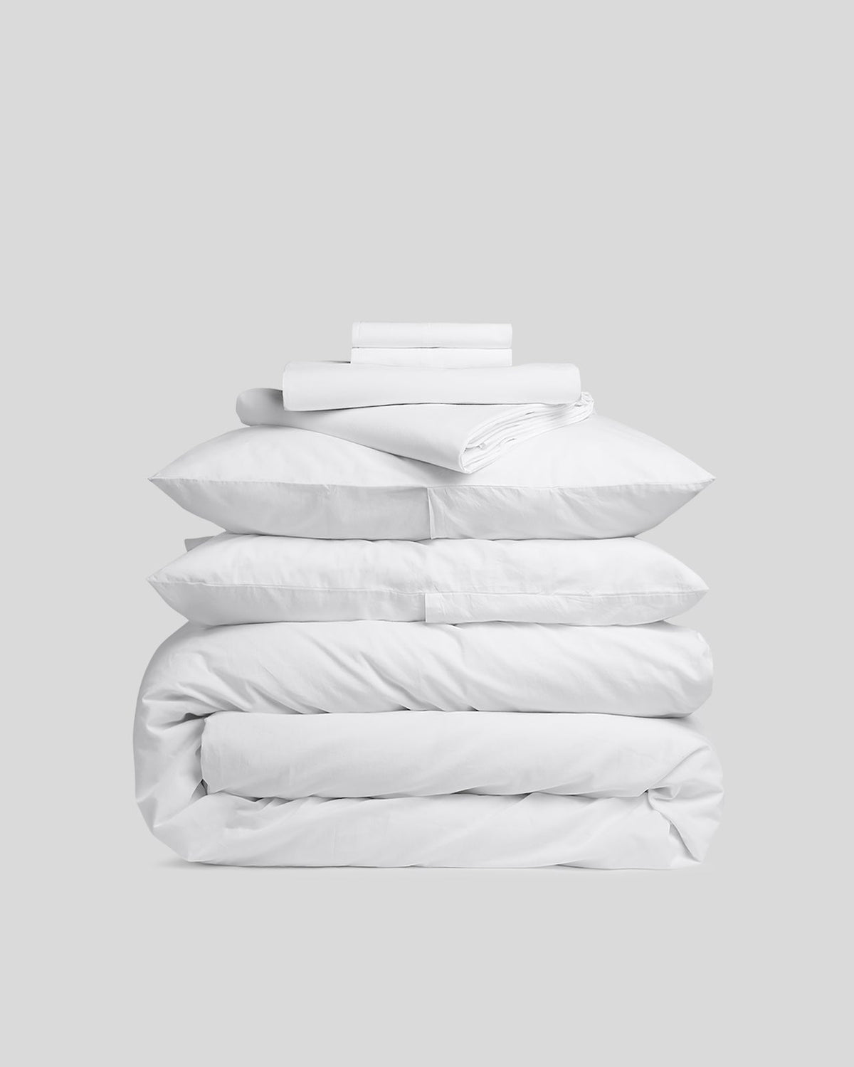 Brushed Cotton Bundle - White TW/XL
