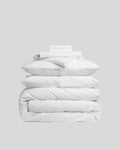 Brushed Cotton Bundle - White K/CK