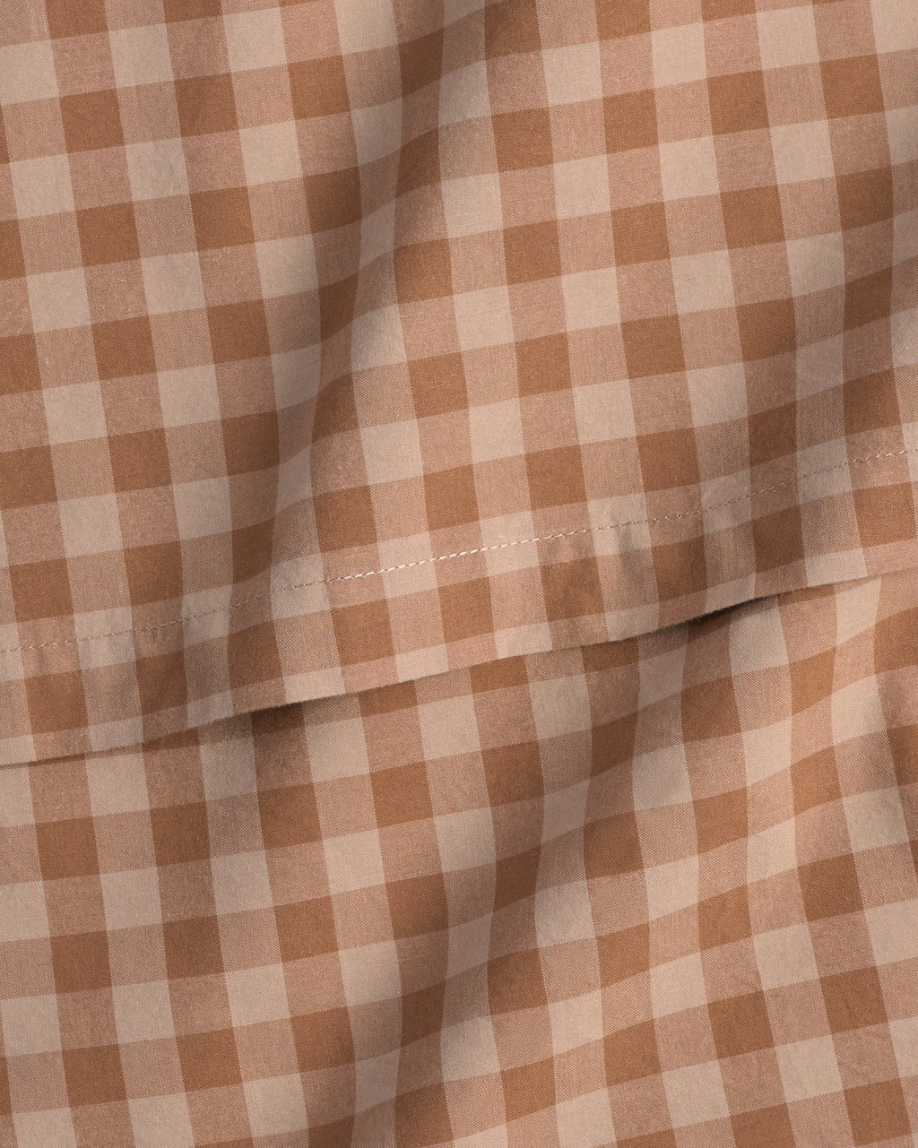 Brushed Cotton Sheet Set - Adobe Check F/Q - Image 3