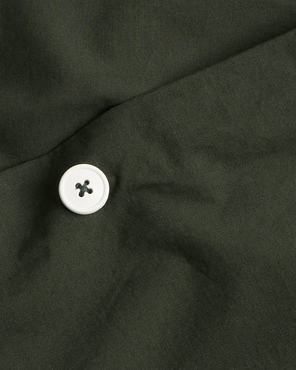 Brushed Cotton Duvet Cover (Evergreen) - Image 3